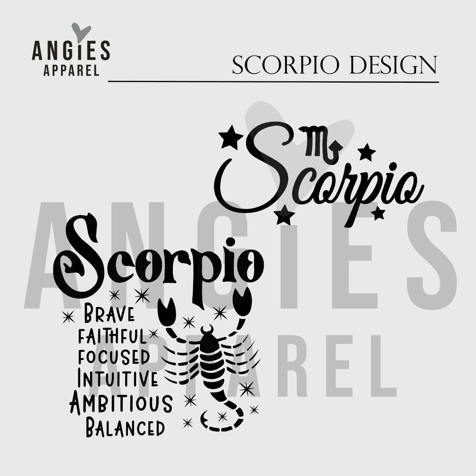 Scorpio Hoodie - Plus Size
