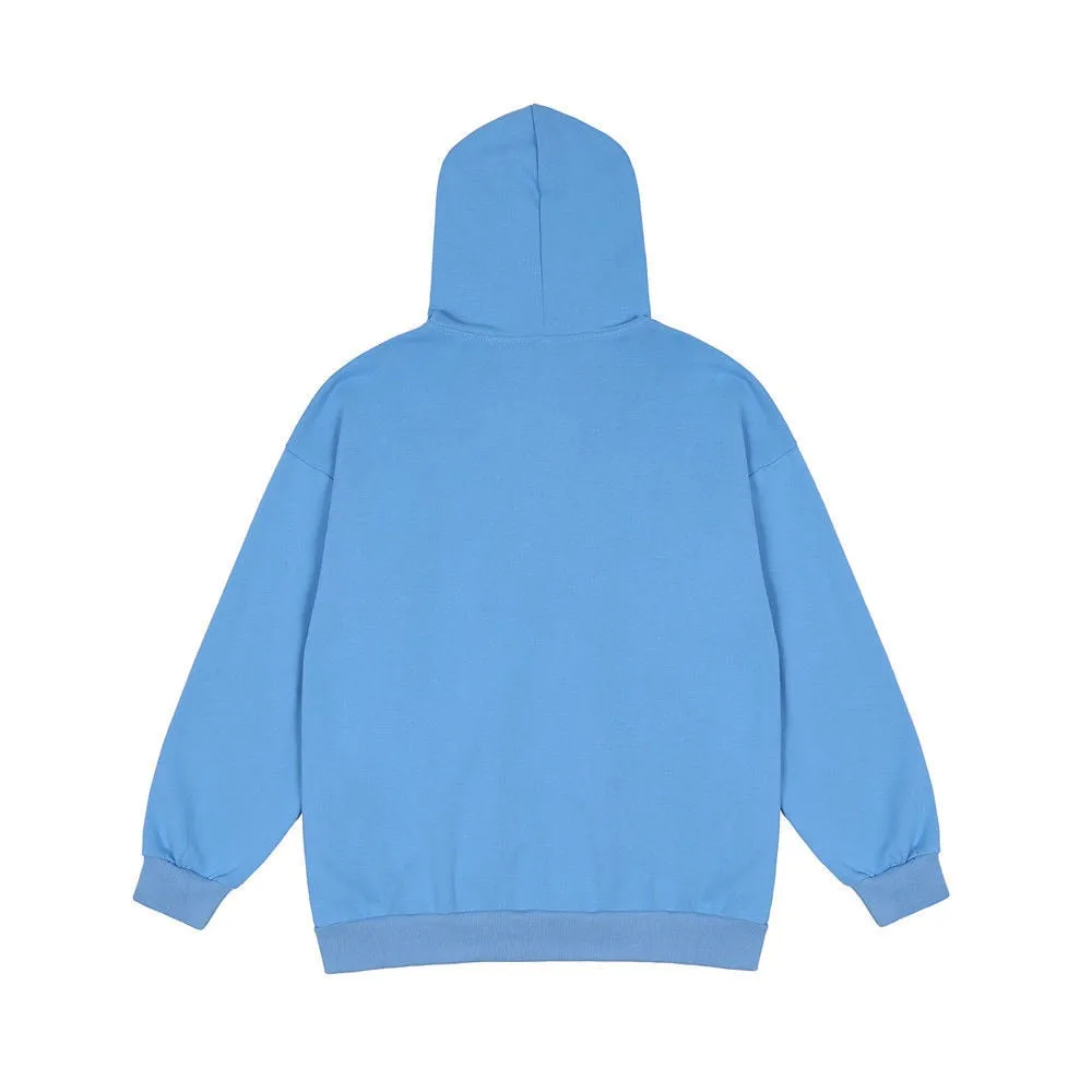 Skeleton Heart Zip-Up Hoodie