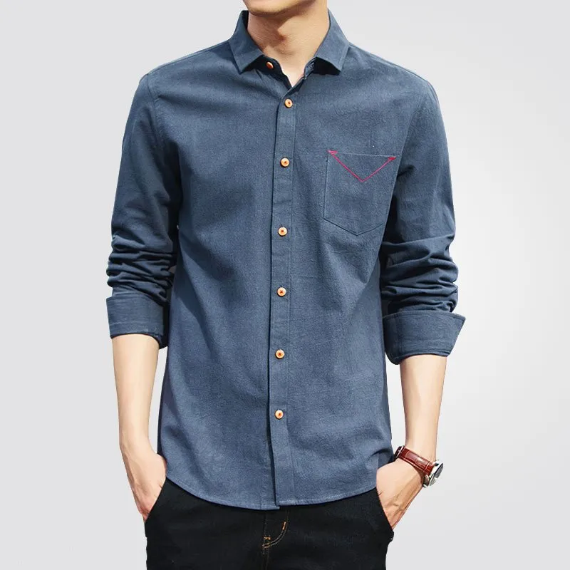 Smart casual slim fit skjorte