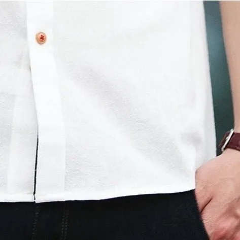 Smart casual slim fit skjorte