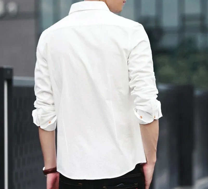 Smart casual slim fit skjorte