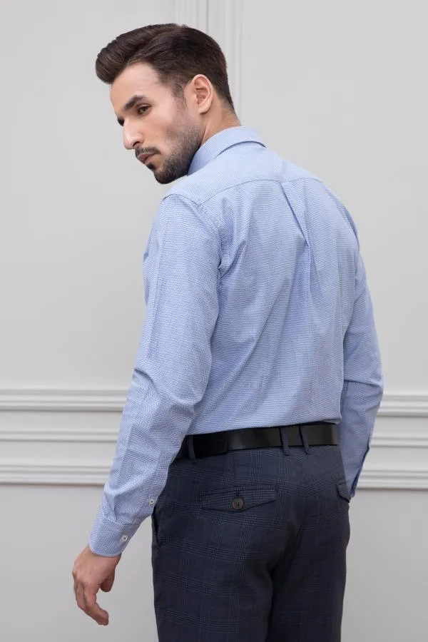 SMART SHIRT FULL SLEEVE BLUE