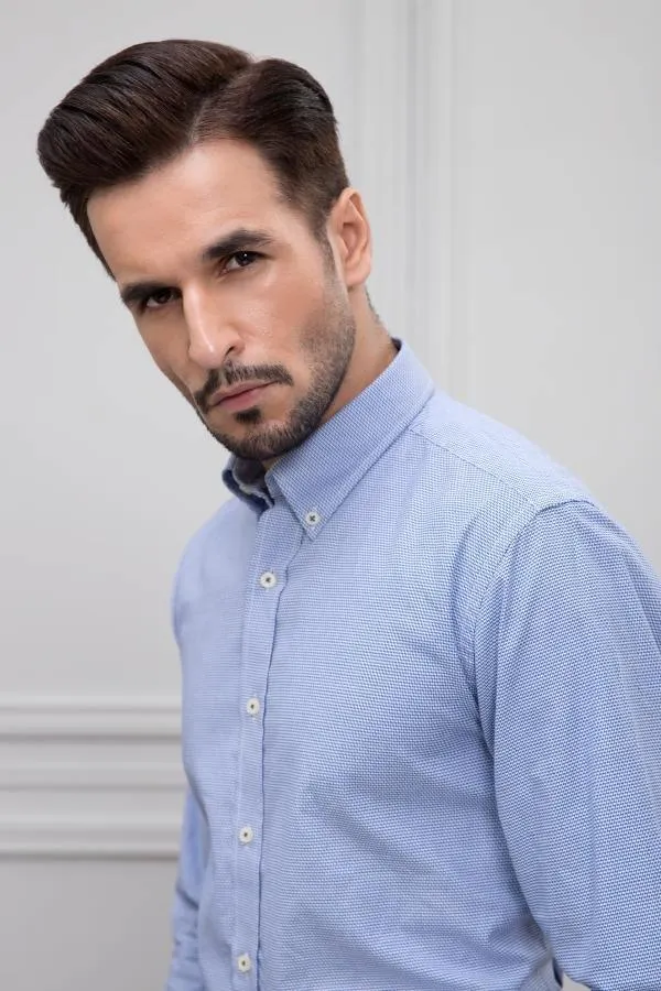 SMART SHIRT FULL SLEEVE BLUE