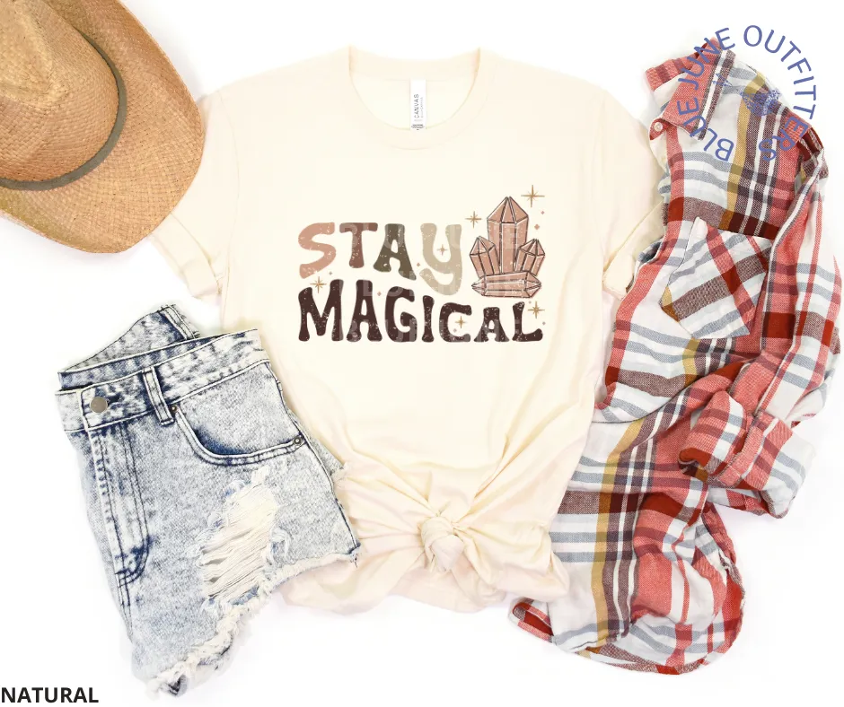 Stay Magical | Metaphysical Crystals Unisex Tee