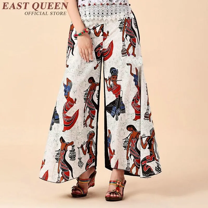 Traditional Boho Wide Leg Pants