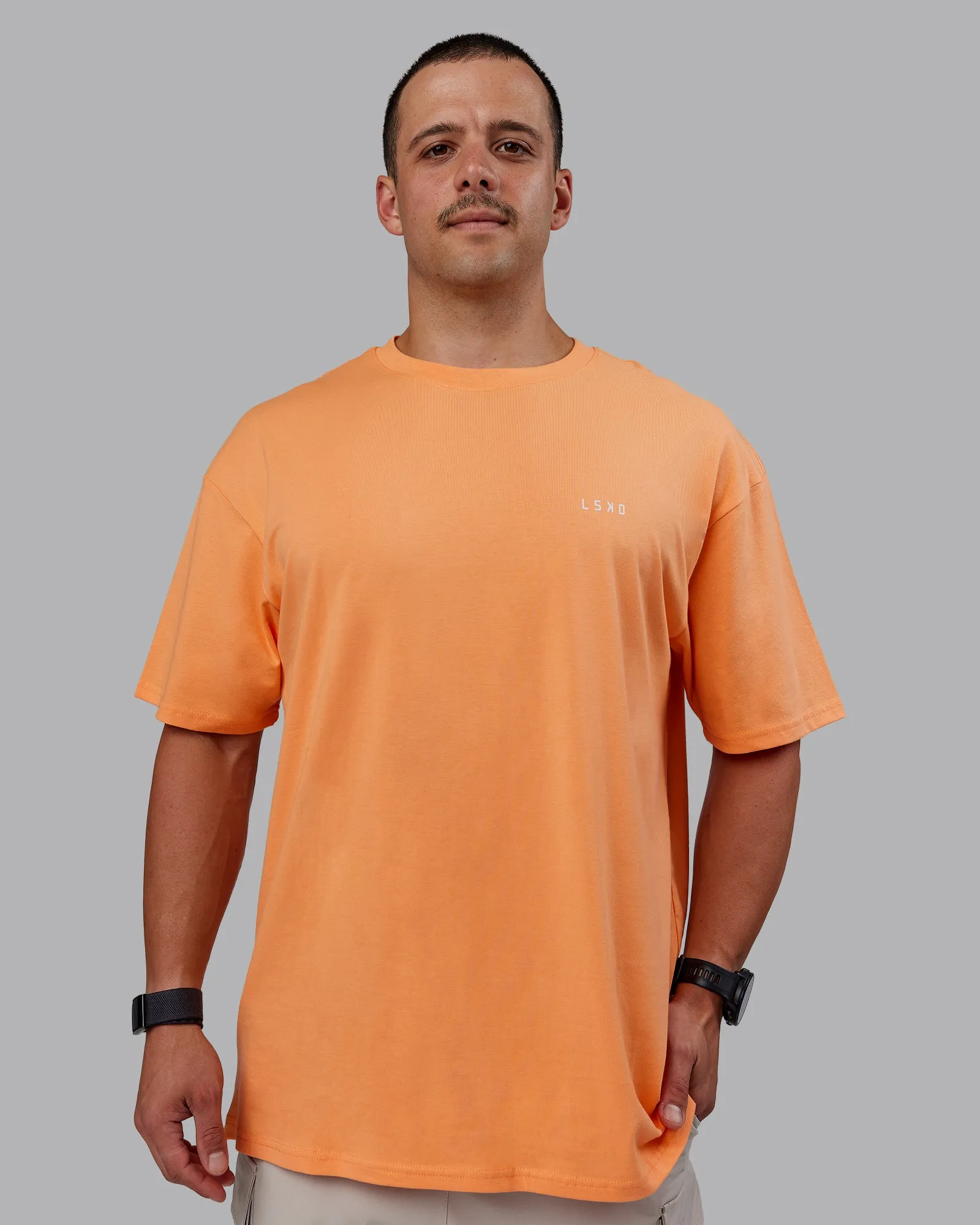 Unisex 1% Better Value Series FLXCotton Tee Oversize - Sorbet-Festival Bloom