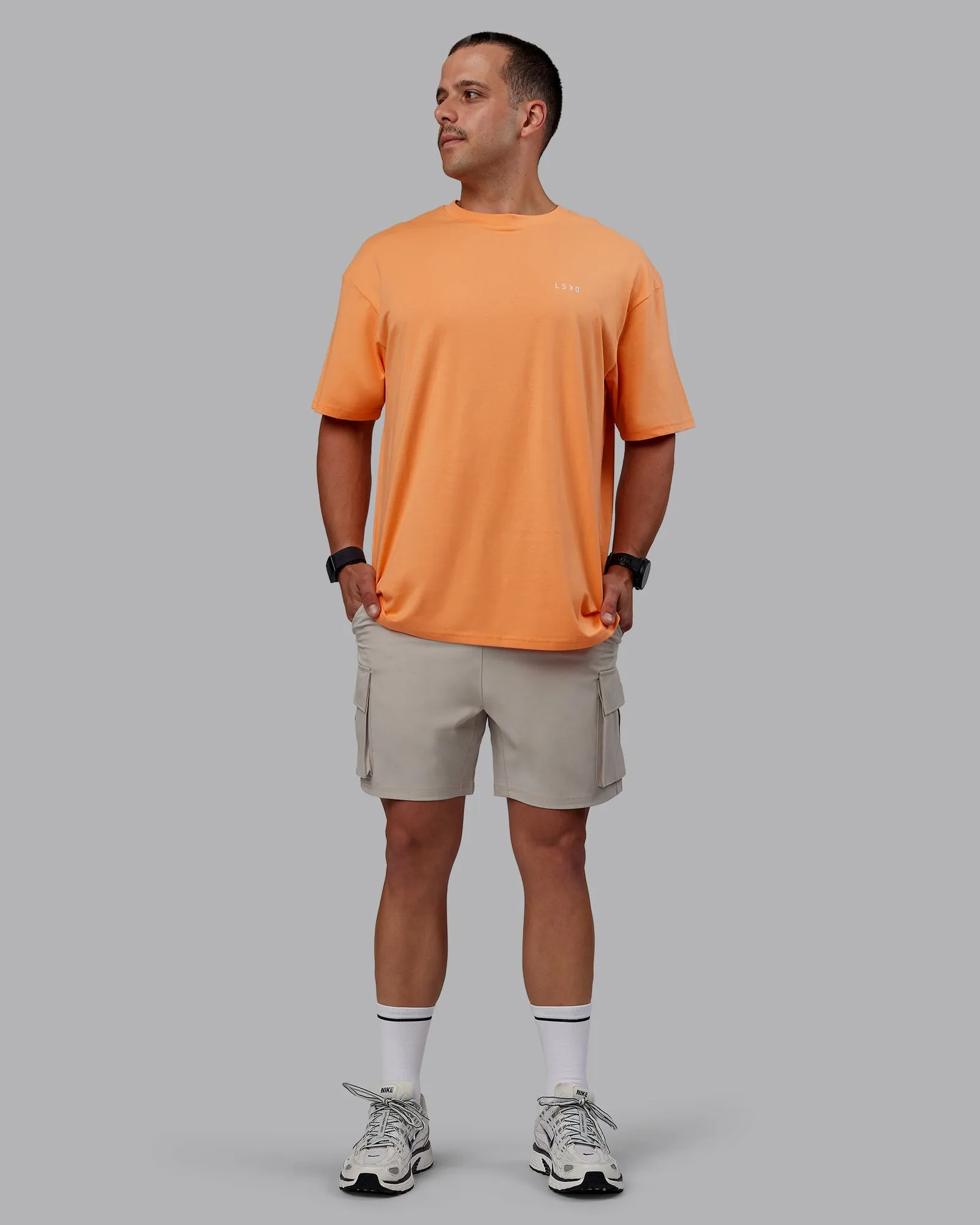 Unisex 1% Better Value Series FLXCotton Tee Oversize - Sorbet-Festival Bloom