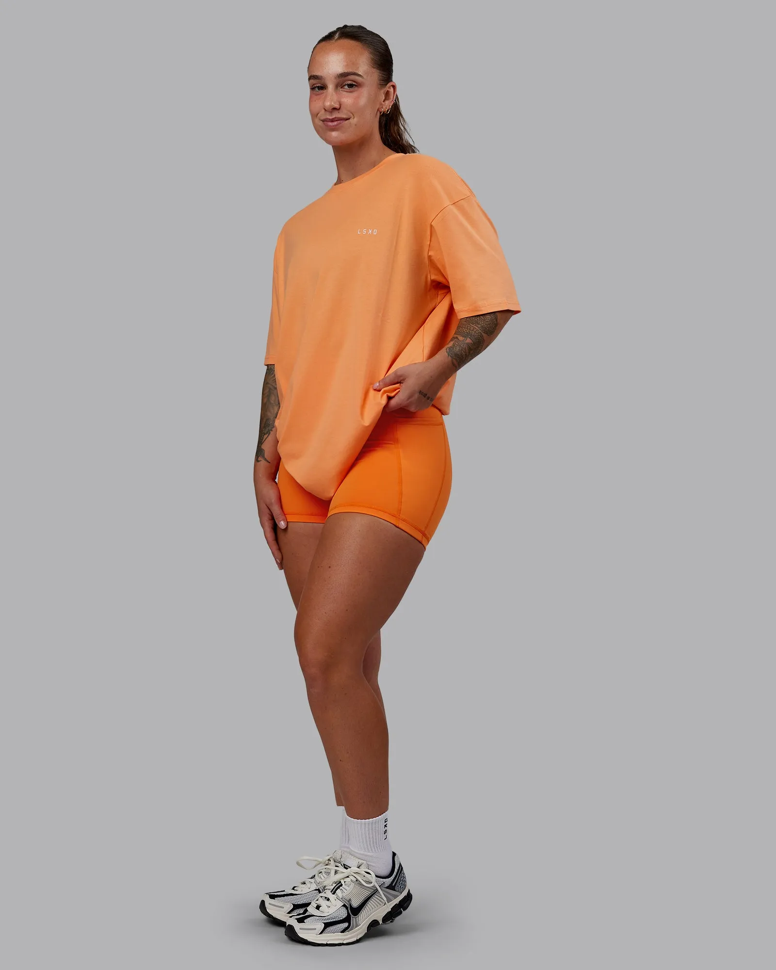 Unisex 1% Better Value Series FLXCotton Tee Oversize - Sorbet-Festival Bloom