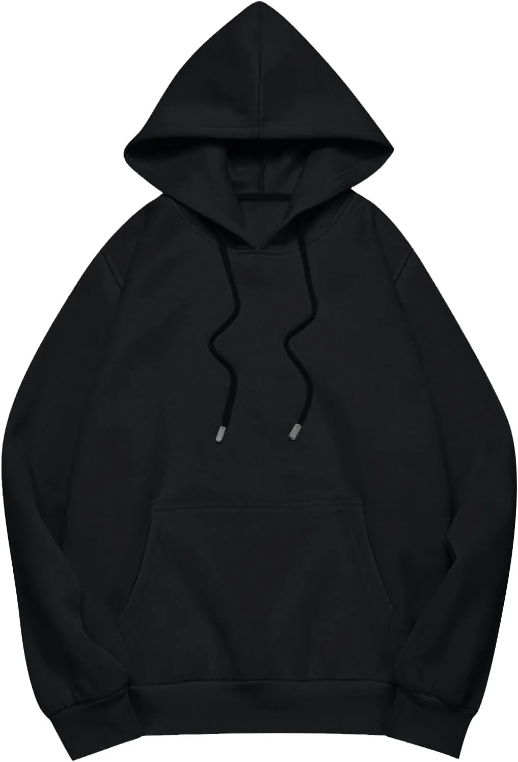 Womens Oversized Hoodies Long Sleeve Fleece Sweatshirts Drop Shoulder Pullover with Pocket 2024 Fall Y2k Clothes